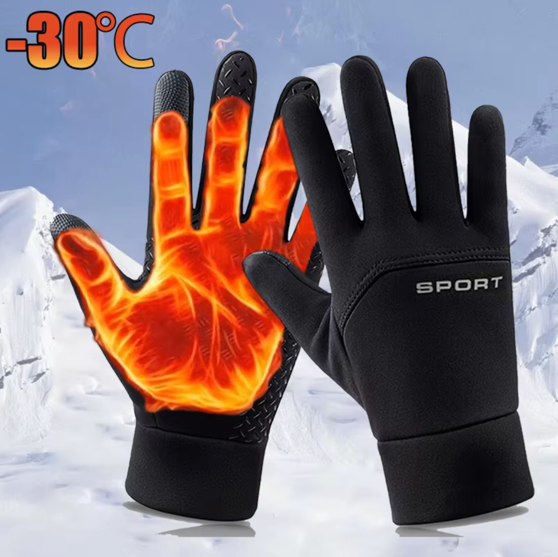 Thermal Winter Windproof Gloves