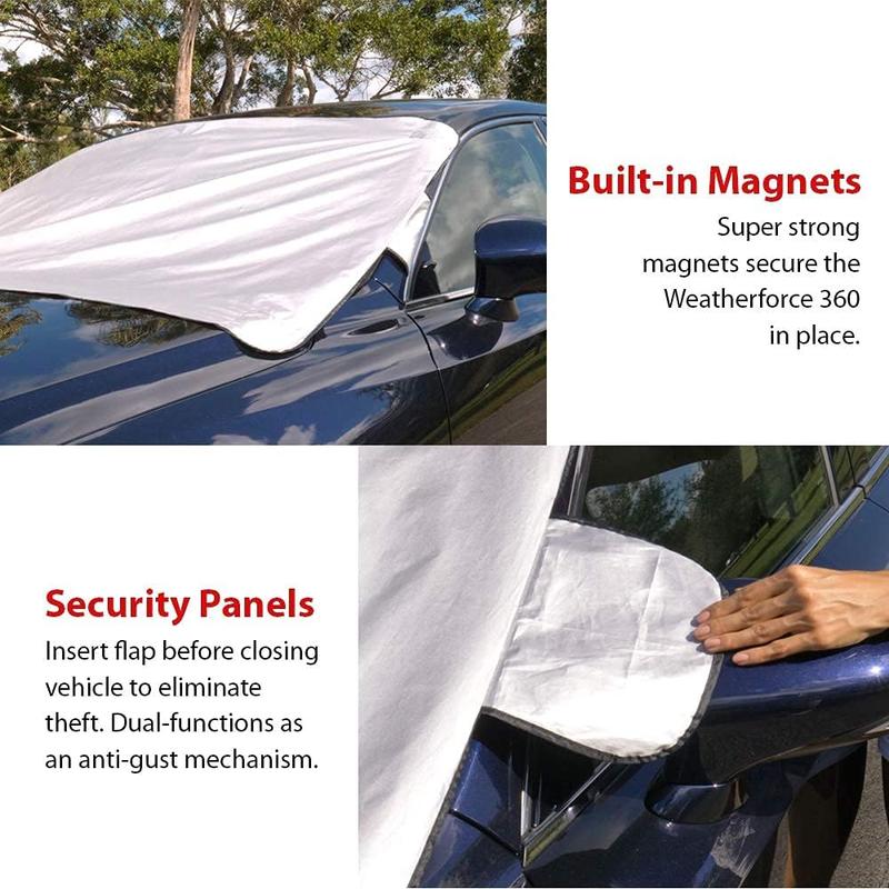 Theren™ Weathershield Snow Windshield Cover - No More Frozen Mornings