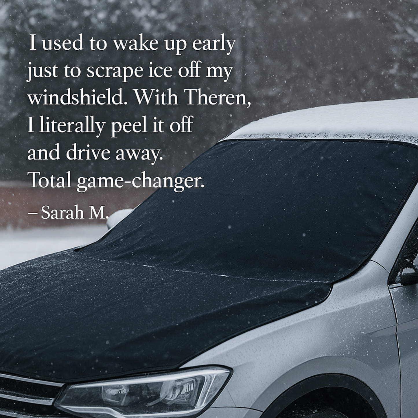 Theren™ Weathershield Snow Windshield Cover - No More Frozen Mornings