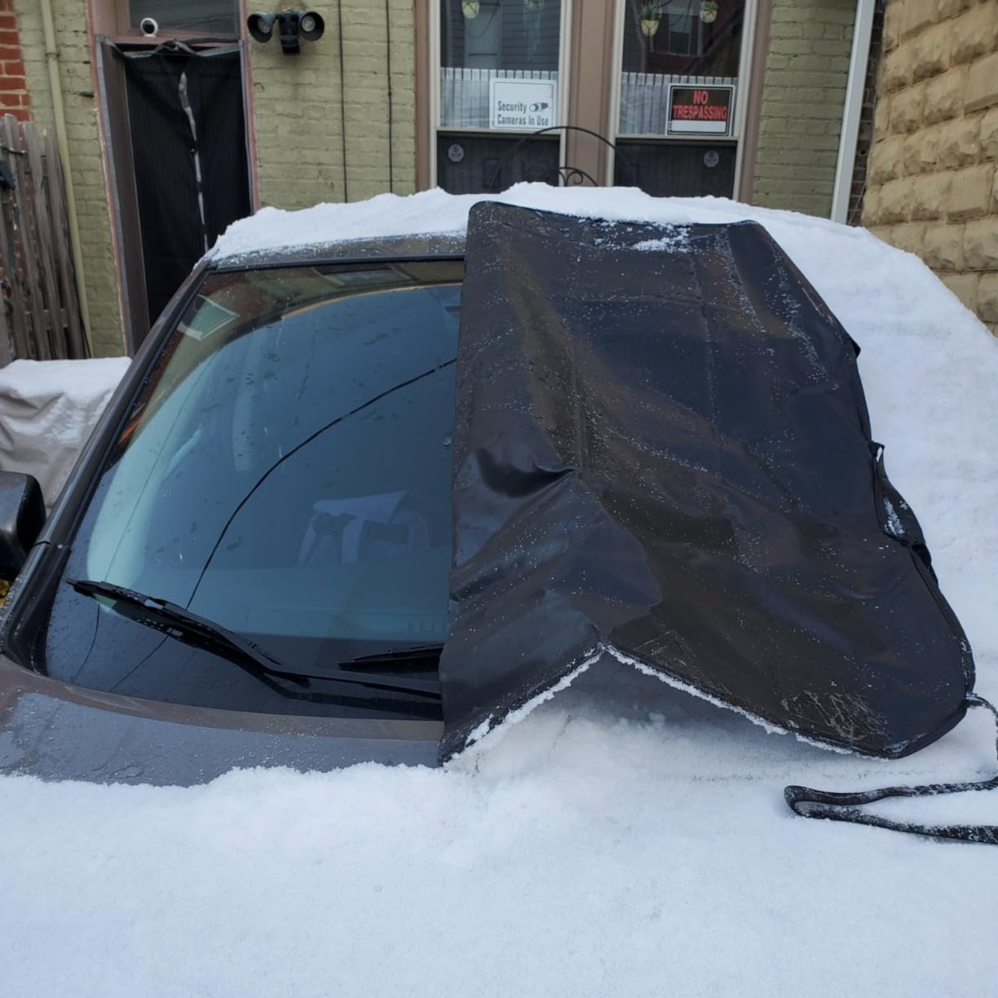 Theren™ Weathershield Snow Windshield Cover - No More Frozen Mornings